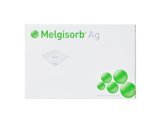 Melgisorb® Ag 2x2 Inch Calcium Alginate Dressing - 255050 - Medical Supply Surplus