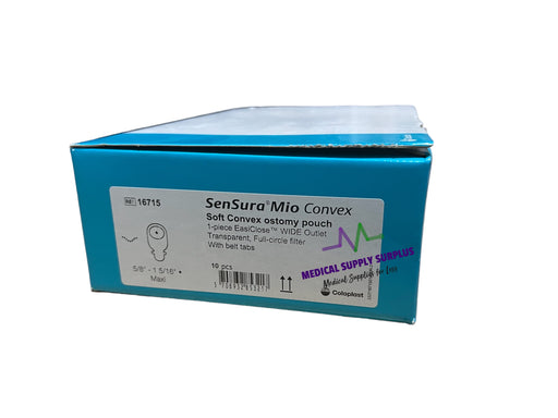 SenSura® Mio Convex One-Piece Filtered Ostomy Pouch - 16715 - Medical Supply Surplus
