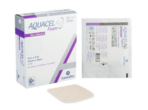 Aquacel® Foam AG™ Wound Dressing 4" x 4" - 420642 - Medical Supply Surplus