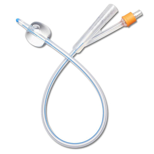 SelectSilicone 100% Silicone Foley Catheters 30 mL 2-Way - Box of 10 - Medical Supply Surplus