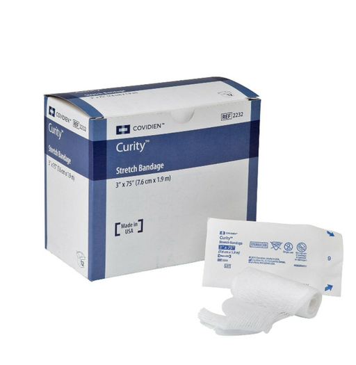Curity™ Conforming Bandage 3 X 75 Inch Roll Shape Sterile - Medical Supply Surplus