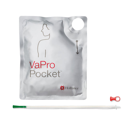VaPro™ Plus Pocket® Straight Tip Intermittent Catheter Tray - 16 Inch - Medical Supply Surplus