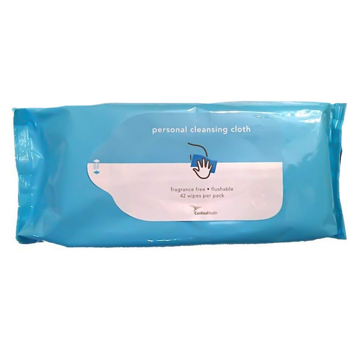 Cardinal Health™ Personal Cleansing Cloth - Case of 1008 Wipes
