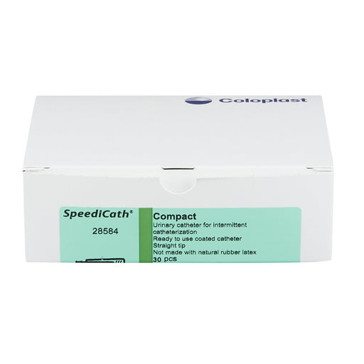 SpeediCath® Compact 14FR Straight Tip Hydrophilic Coated Polyurethane Urethral Catheter - Medical Supply Surplus
