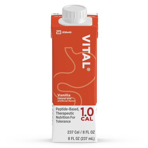 Vital® 1.0 Cal Vanilla Flavor 8oz Carton - Case of 24 - Medical Supply Surplus
