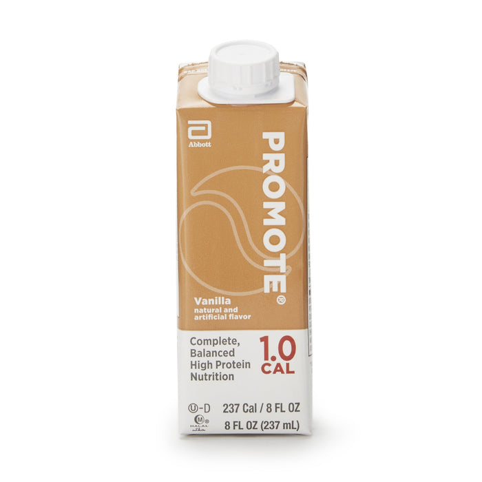 Promote™ Vanilla Flavor Liquid 8oz Carton - Case of 24 - Medical Supply Surplus