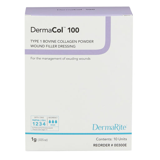 DermaCol™ 100 Collagen Wound Filler - Box of 10 - Medical Supply Surplus