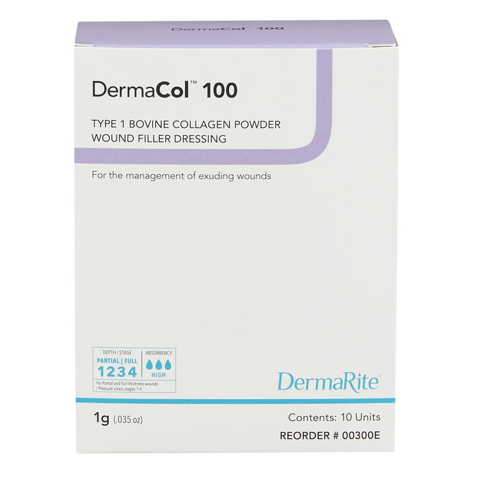 DermaCol™ 100 Collagen Wound Filler - Box of 10 - Medical Supply Surplus