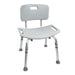 Aluminum Bath Bench with Back - Medical Supply Surplus