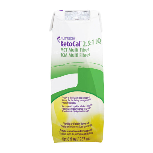 KetoCal 2.5:1 LQ Vanilla 8 oz carton front