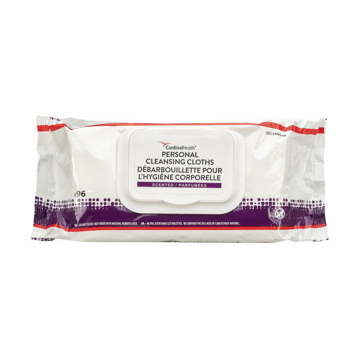 Cardinal Health™ Personal Cleansing Cloth - Case of 578 Wipes