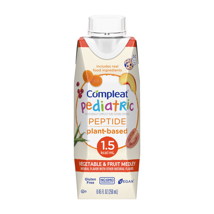Compleat® Pediatric Peptide 1.5 Tube Feeding Formula 8oz - Case of 24