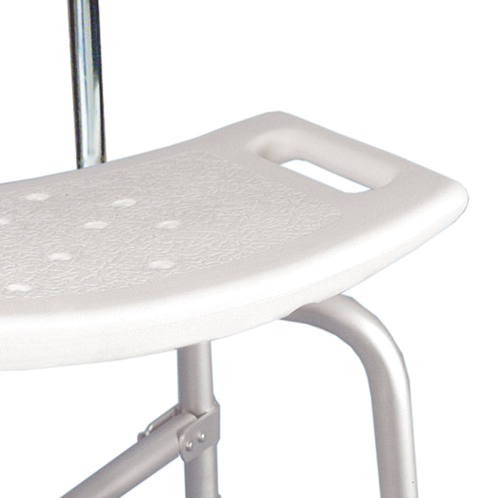 Bariatric Aluminum Bath Bench with Back - Medical Supply Surplus