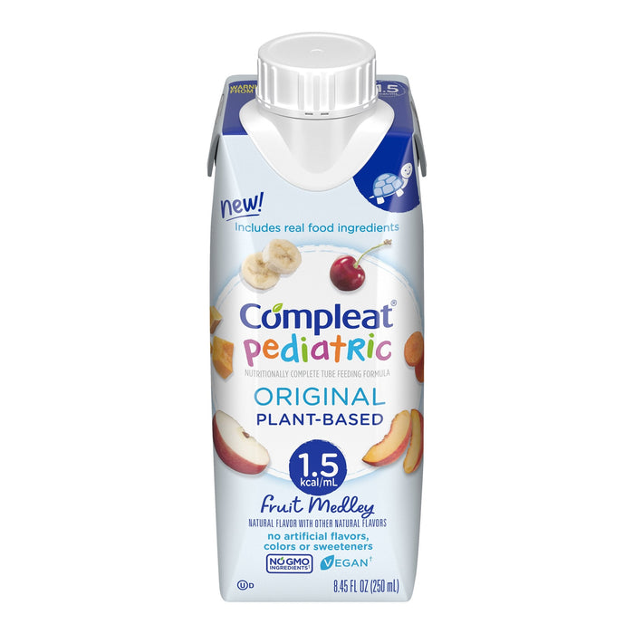 Compleat® Pediatric Original 1.5 Pediatric Tube Feeding Formula 8oz - Case of 24 - Medical Supply Surplus