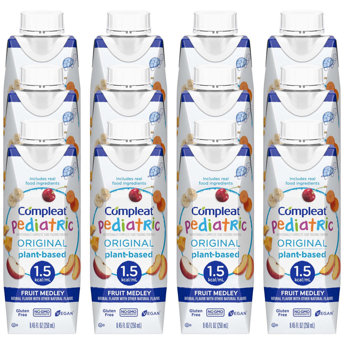 Compleat® Pediatric Original 1.5 Pediatric Tube Feeding Formula 8oz - Case of 24