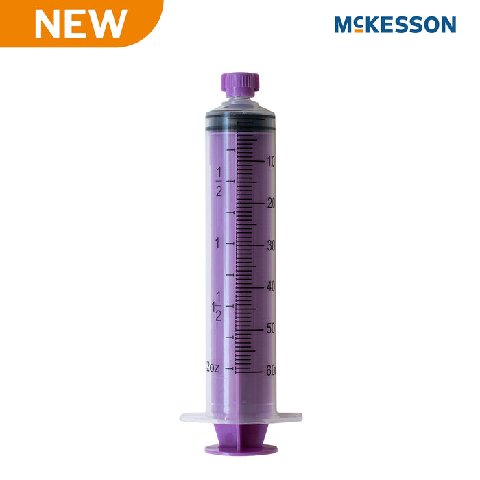 Enteral Feeding / Irrigation Syringe 60ML with EnFit Tip - 30/Case - Medical Supply Surplus