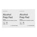 McKesson Large Alcohol Prep Pad packet