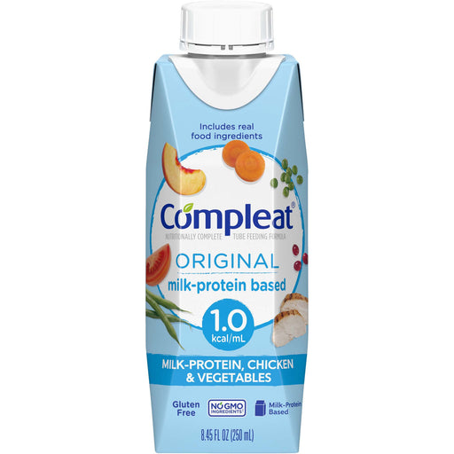 Compleat® Original 1.0 Tube Feeding Formula 8oz - Case of 24 - Medical Supply Surplus