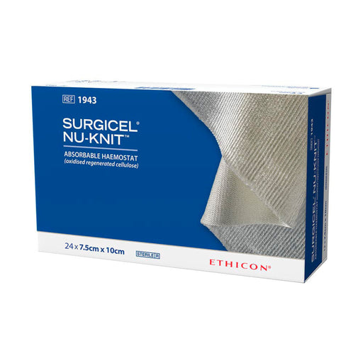 Surgicel™ Nu-Knit 1943S 3 x 4 Inch Absorbable Hemostat - 10/Box - Medical Supply Surplus
