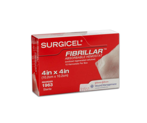 Surgicel® Fibrillar™ 1963 4 x 4 Inch Absorbable Hemostat - Medical Supply Surplus