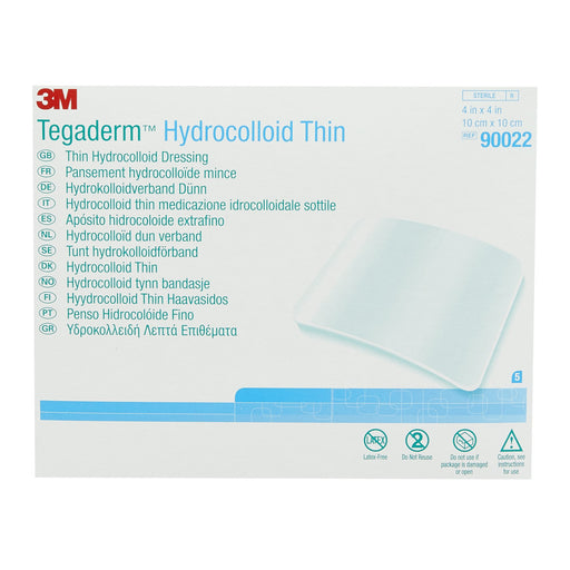 3M™ Tegaderm™ Thin 4 x 4 Hydrocolloid Dressing - 90022 - Medical Supply Surplus