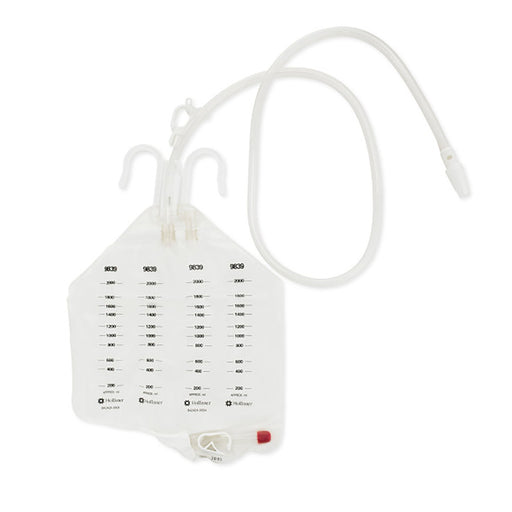 Hollister Anti-Reflux Urinary Drain Bag 2000 mL - 9839 - Medical Supply Surplus