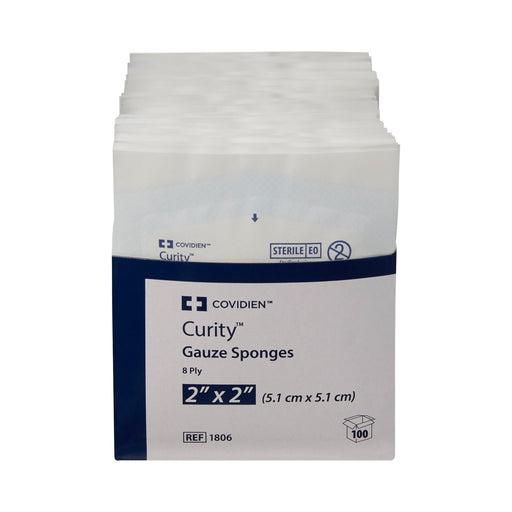 Curity™ 2x2 Sterile Sponge Gauze - 1806 - Medical Supply Surplus