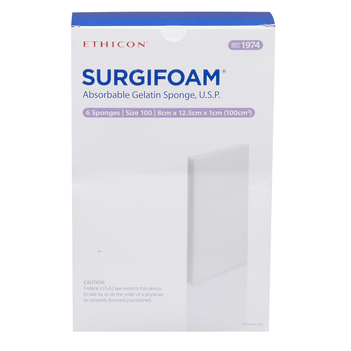 Surgifoam® Hydrogel Dressing 8-1/2 X 12 cm Sterile - 1974 - Medical Supply Surplus