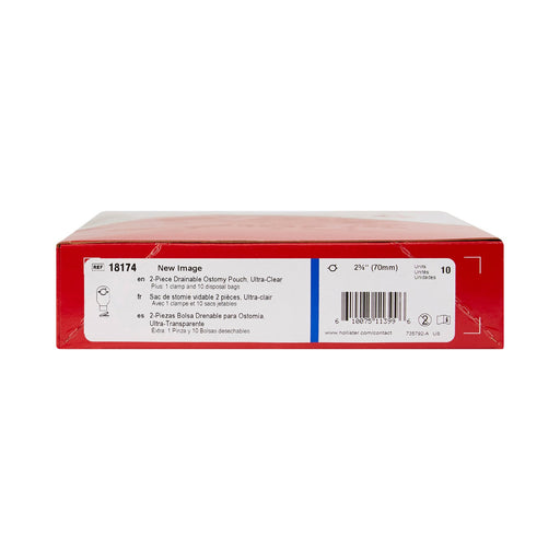 Hollister 18174 New Image™ Ostomy Pouch - Box of 10 - Medical Supply Surplus