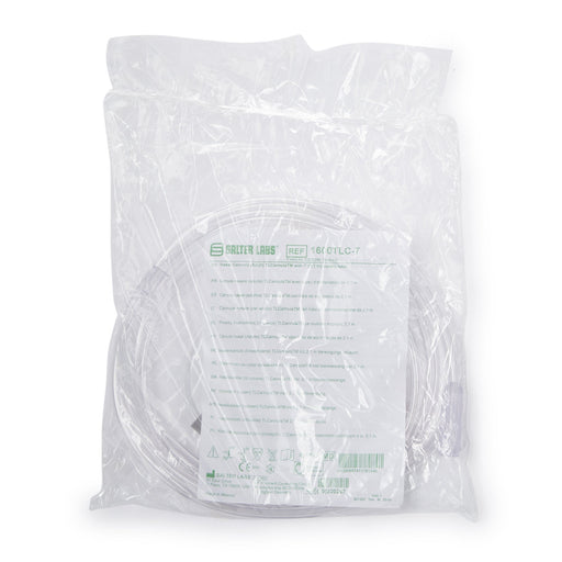 Salter-Style® TLCannula™ Adult Nasal Cannula with Ear Cushions - Case of 25 - 1600TLC-7-25 - Medical Supply Surplus