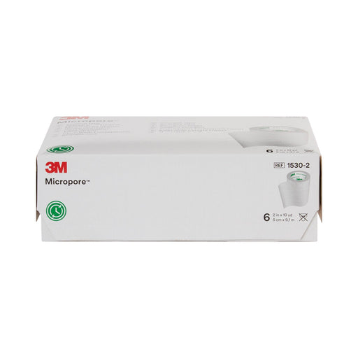 3M 1530-3 Micropore Surgical Tape 3in x 10yd (4/Box) (X) - GB TECH USA