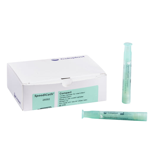 SpeediCath® Compact Nelaton Hydrophilic Coated Polyurethane Urethral Catheter- Box of 30 - Medical Supply Surplus