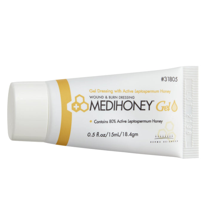 MEDIHONEY® Wound and Burn Gel 0.5 oz. Tube - 31805 - Medical Supply Surplus