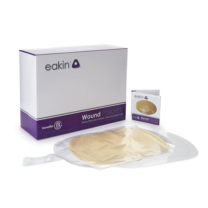 Eakin® Fistula & Wound Pouch with Tap Closure - Box of 5 - 839265 - Medical Supply Surplus