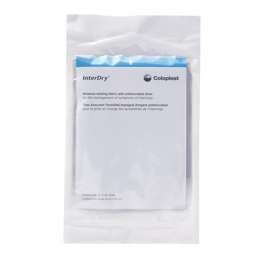 InterDry® AG Skinfold Management Dressing with Silver 10 X 36 Inch Roll - Medical Supply Surplus