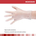 McKesson Vinyl Exam Glove detail