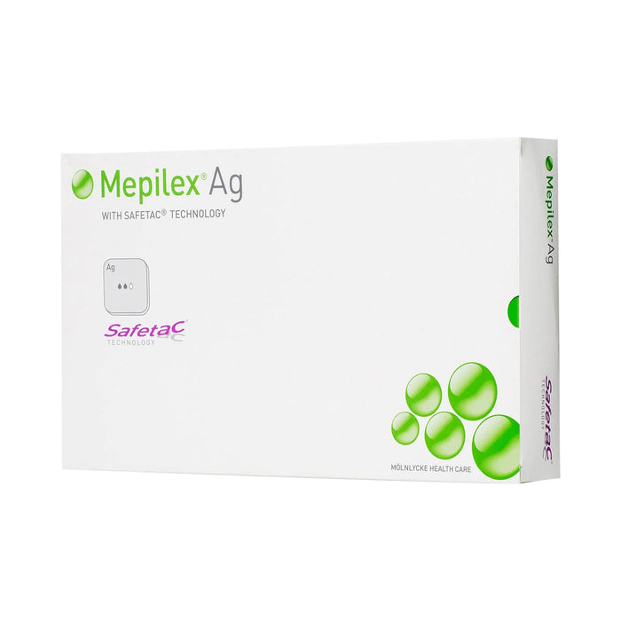 Mepilex® Ag 4" x 5" Foam Dressing - 287090 - Medical Supply Surplus