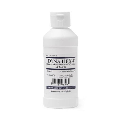 Dyna-Hex 4% CHG Surgical Scrub - 4oz Bottle - Medical Supply Surplus