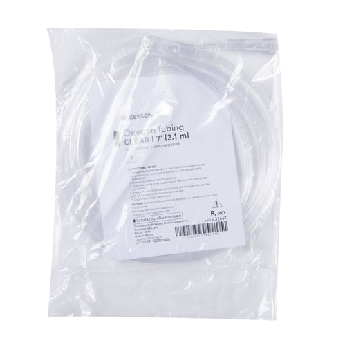 McKesson Oxygen Tubing - 7 Foot  - Case of 50 - Medical Supply Surplus