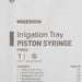 McKesson 60cc Piston Irrigation Trays - 100122 - Case of 20 - Medical Supply Surplus