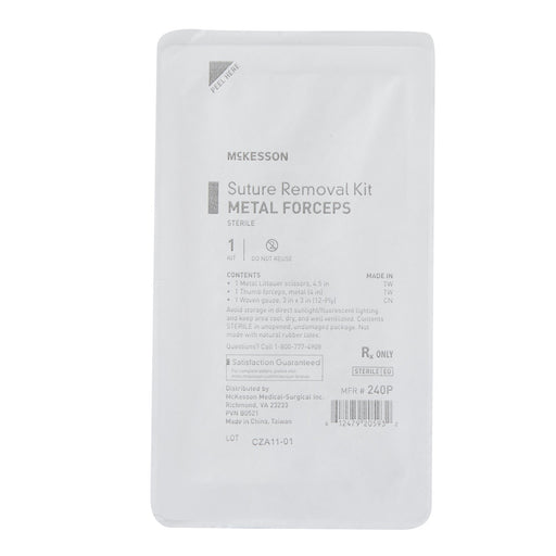 McKesson Suture Removal Kit - 240P - Medical Supply Surplus