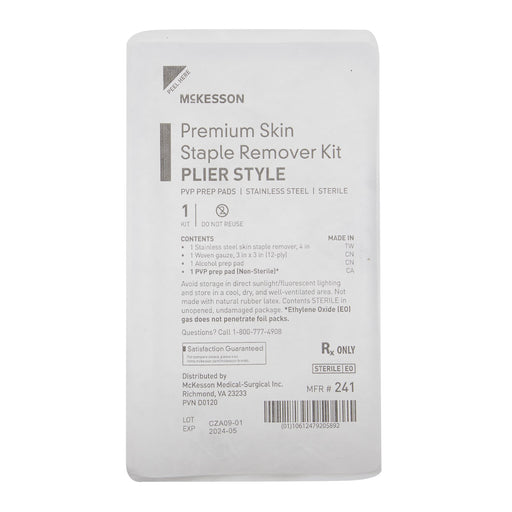 McKesson Plyer Style Skin Staple Removal Kit - 241 - Medical Supply Surplus