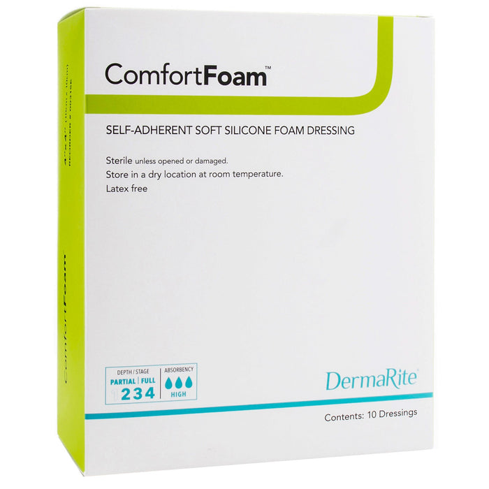ComfortFoam™ 3 x 3 Inch Foam Dressing - 44330 - Medical Supply Surplus