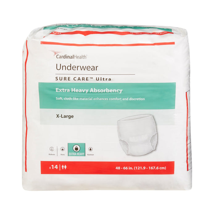 Sure Care™ Ultra Extra Heavy Absorbent Underwear - X-Large - Case of 56