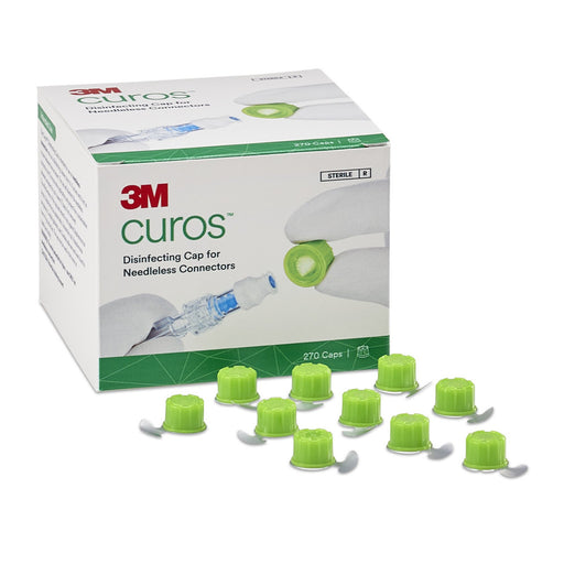 3M™ Curos™ Disinfecting Cap - Box of 270 - Medical Supply Surplus