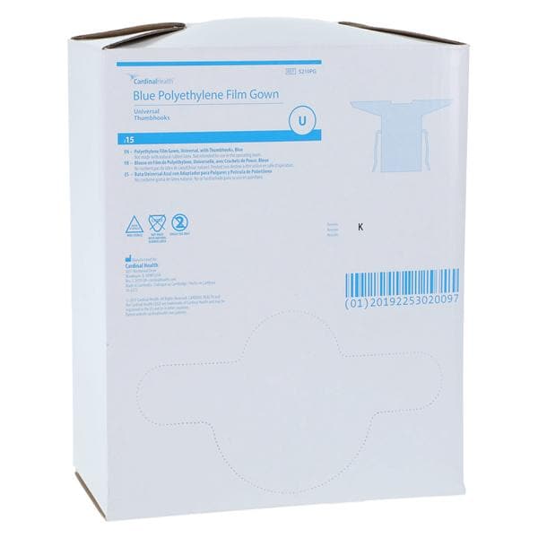 Cardinal Health™ Blue Protective Procedure Gown - Medical Supply Surplus