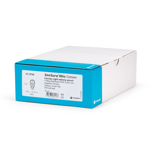 SenSura® Mio Convex One-Piece Filtered Ostomy Pouch - 16726 - Medical Supply Surplus
