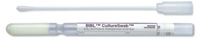 BBL™ CultureSwab™ Specimen Collection 5-1/4 Inches White Cap - 220093 - Medical Supply Surplus