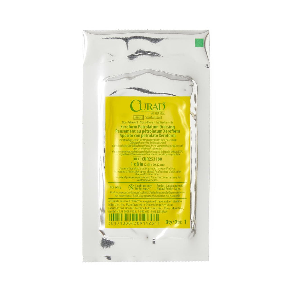 curad xeroform petrolatum dressing Xeroform Petrolatum Dressing Non-Adherent Gauze for Wound Care