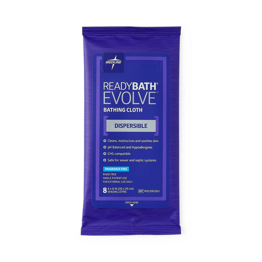 ReadyBath Evolve Bathing Cloths- Case of 30 - Medical Supply Surplus